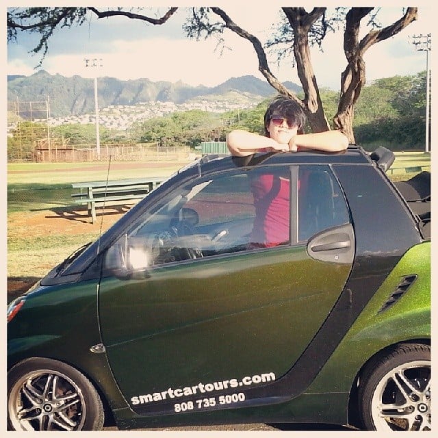 Dope Holographic Paint Job Goes From Kiwi To Forest Green Photo Of 808 Smart Car Als Honolulu Hi United States Dope Holographic