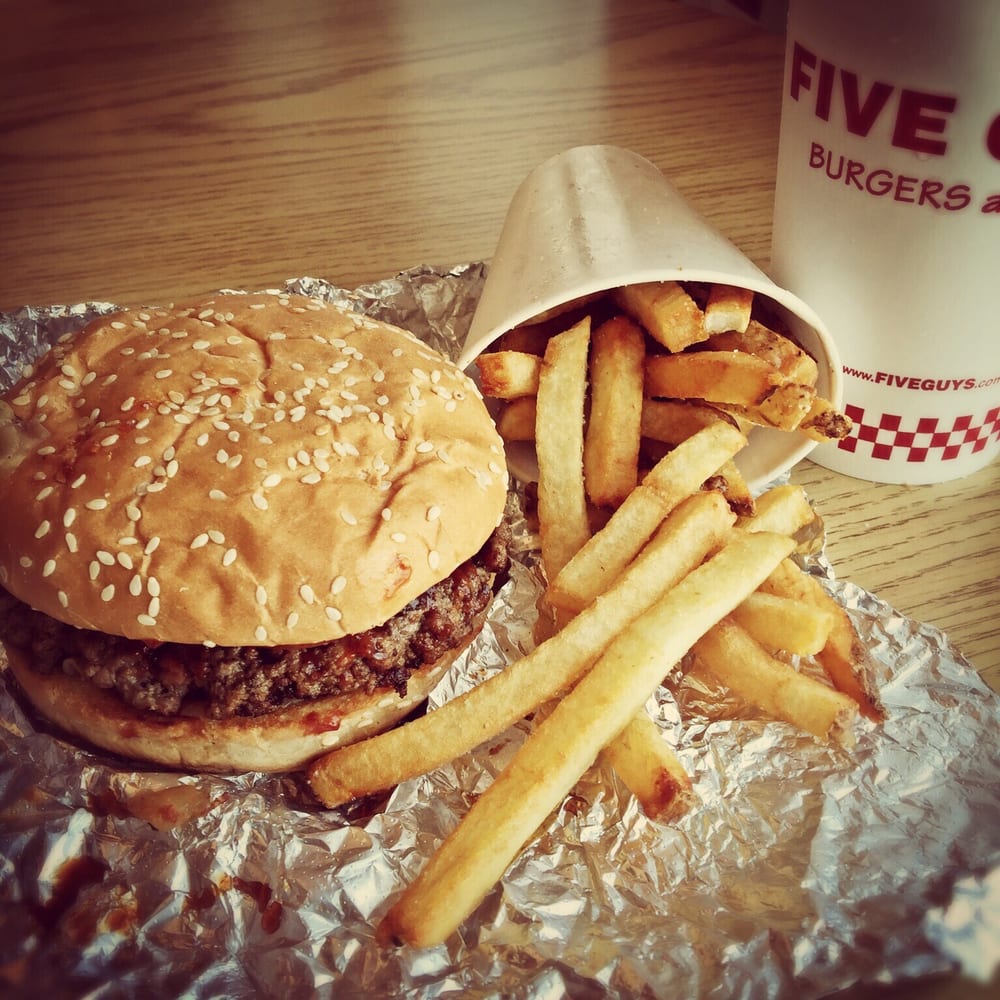 Five Guys 22 Reviews Burgers 4302 Ambassador Caffery Pkwy