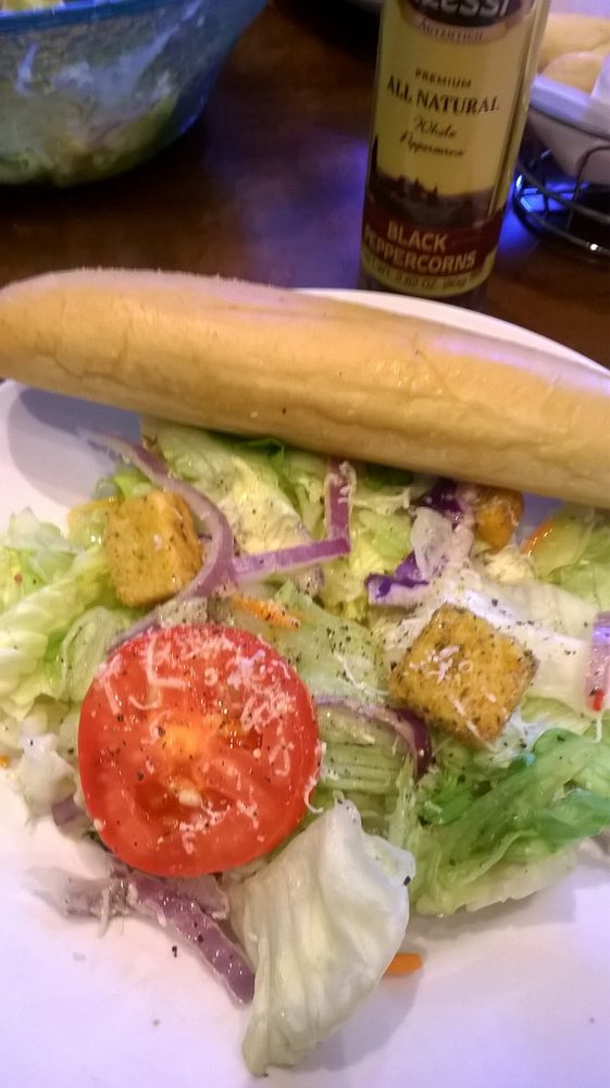 Unlimited Salad And Breadsticks Very Good Yelp Photo Of Olive Garden Italian Restaurant Norman Ok United States Unlimited Salad