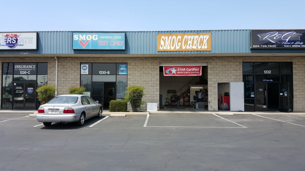 Mineral King Test Only Smog Check Stations 1230 E Mineral King Ave