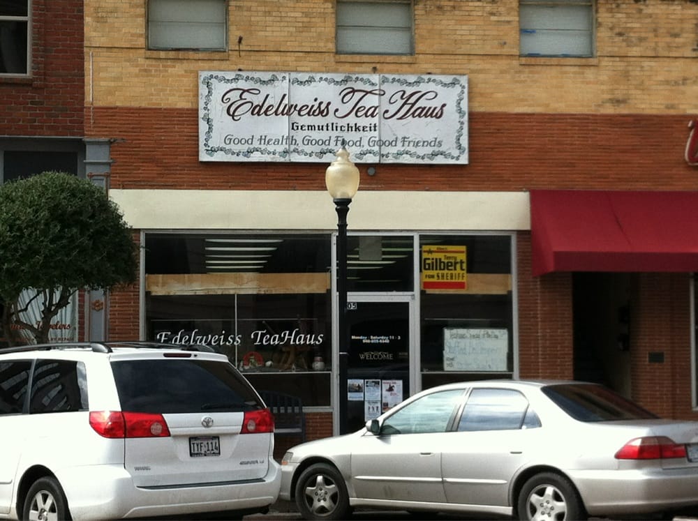 Edelweiss Tea Haus American (Traditional) 105 S Commerce St