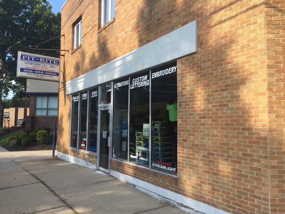 Fit Rite Uniform Co Uniforms 657 Chestnut St, Union, NJ Phone