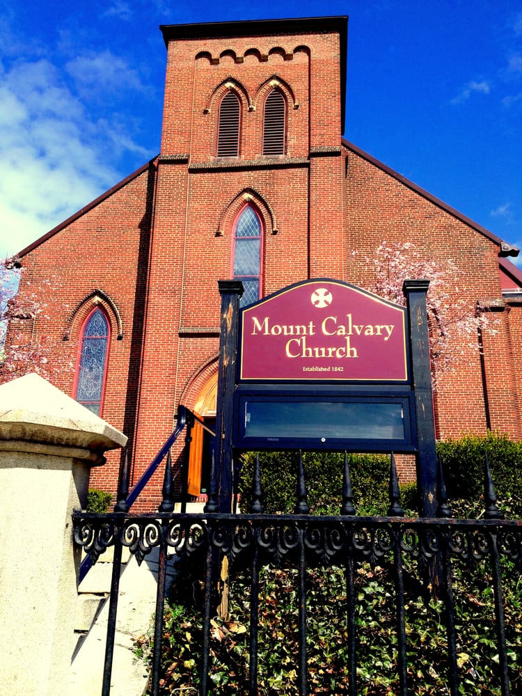Mount Calvary Church Churches 816 N Eutaw St, Seton Hill, Baltimore