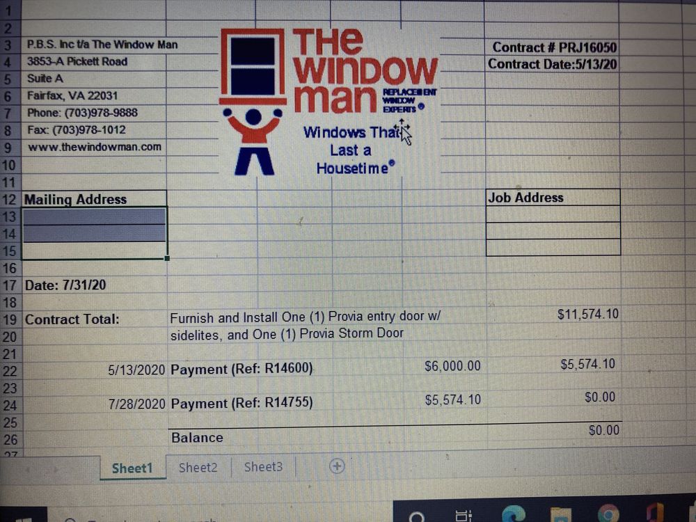 The Window Man