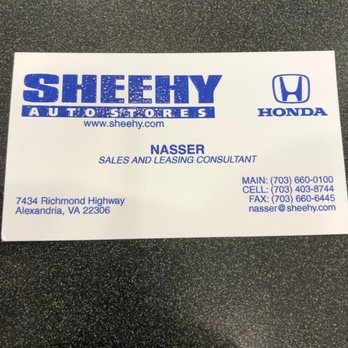 Sheehy Honda 24 Photos 181 Reviews Car Dealers 7434 Richmond Photo Of Sheehy Honda Alexandria Va United States Solid Guy Doesn