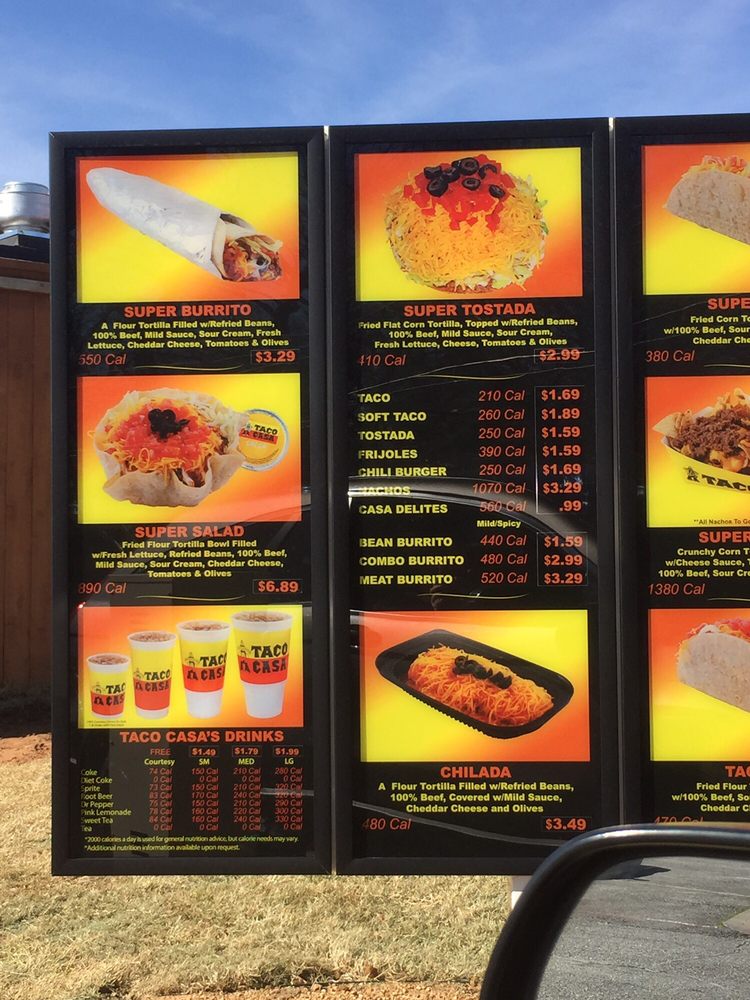 casa taco drive thru menu yelp casa taco drive thru menu yelp