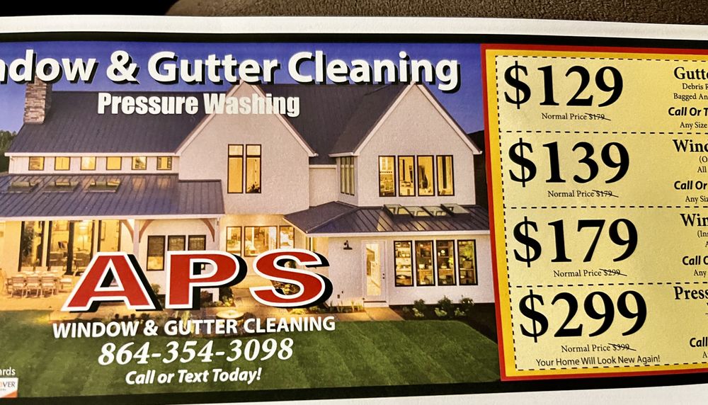APS Window & Gutter Cleaning