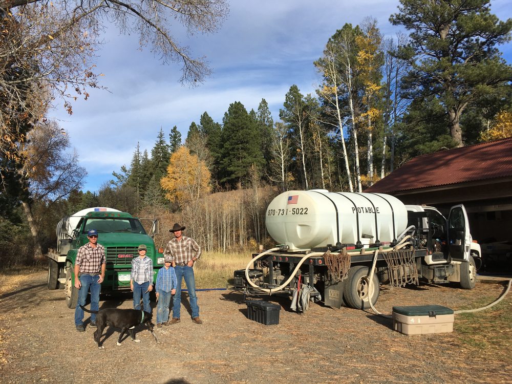 The Water Runner Water Delivery 101 W Beucler Ln, Pagosa Springs