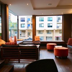 Photo of Pyrmont Point Hotel - Pyrmont New South Wales, Australia. Upstairs bar area has nice relaxing atmosphere