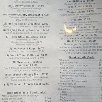 Miedel S Restaurant Restaurants 1701 Ermore Blvd Photo Of Miedel S Restaurant Connellsville Pa United States