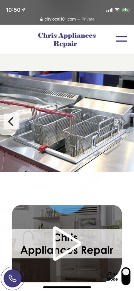 image of business Chris Appliances Repair