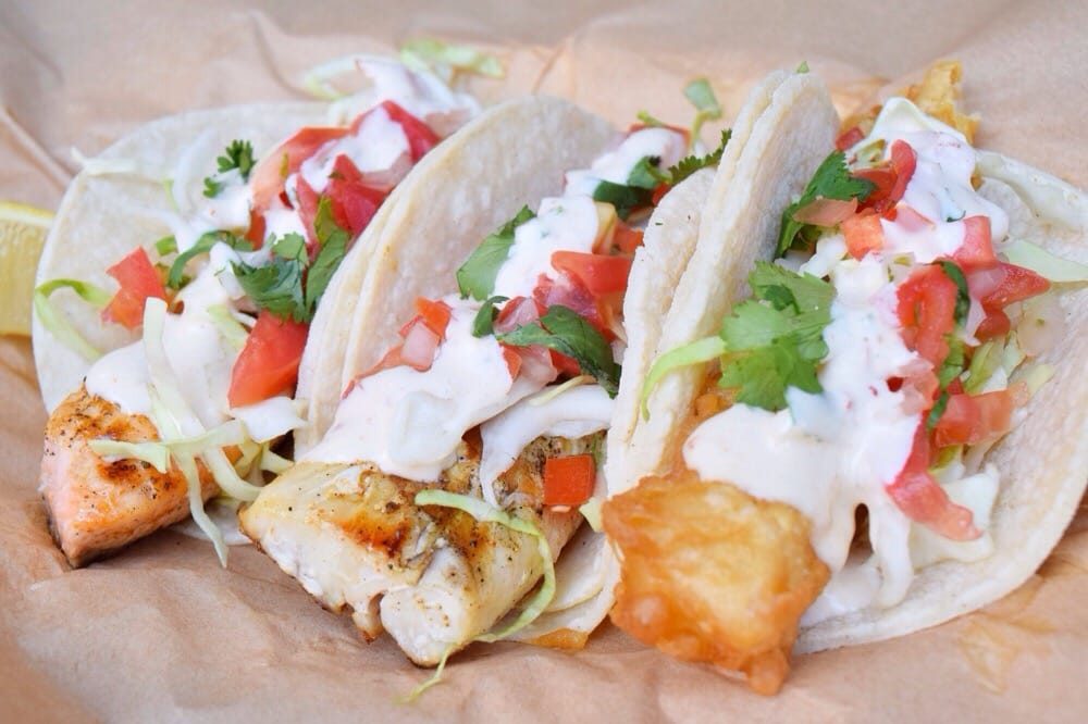 Fish Tacos (Salmon, Mahi & Original Crispy) Yelp