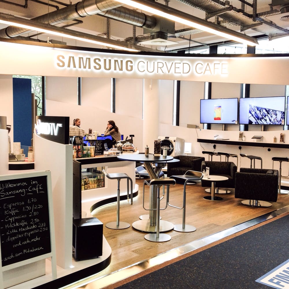 Samsung Curved Cafe Cafes Tauentzienstr. 9, Wilmersdorf, Berlin
