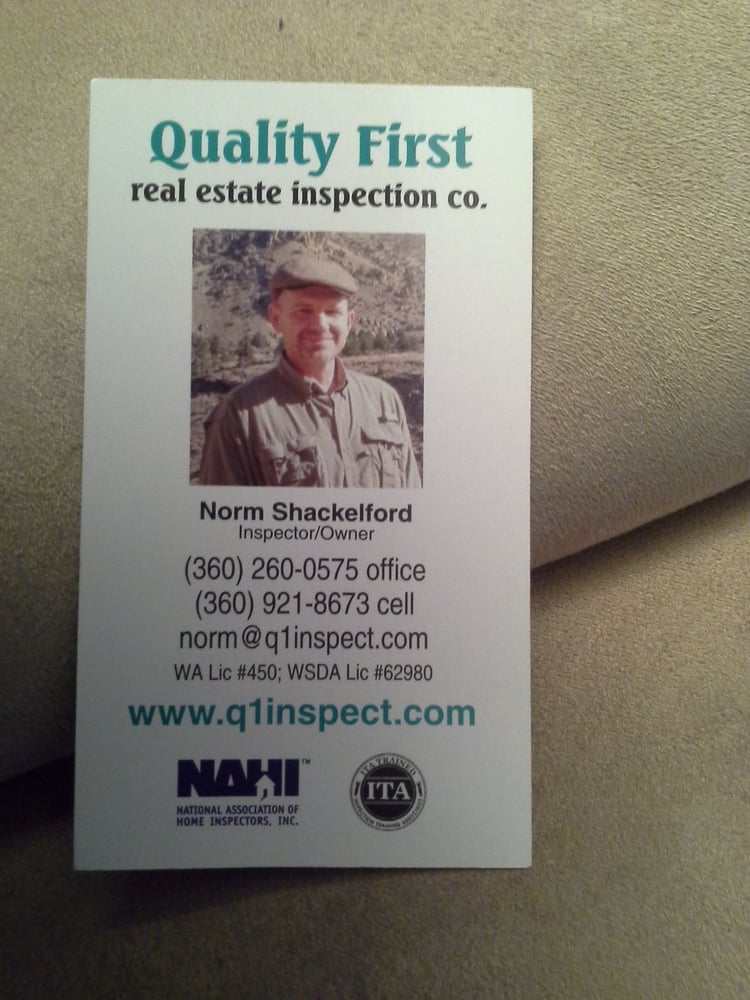 Quality First Real Estate Inspection