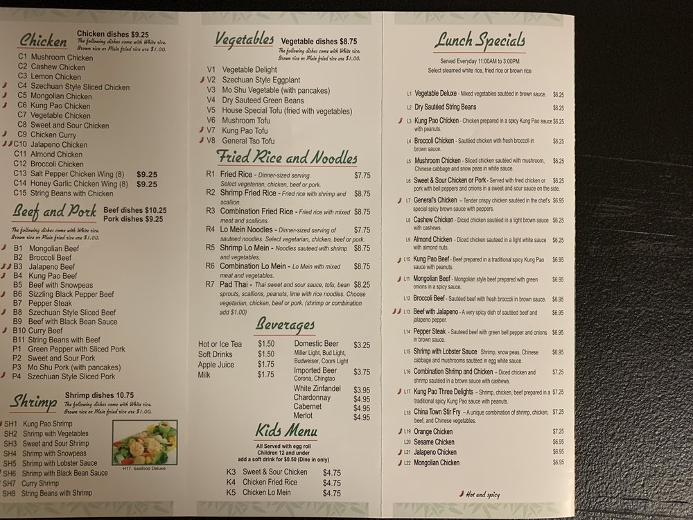 T Jin China Diner