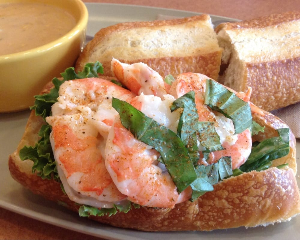 Shrimp salad roll Yelp