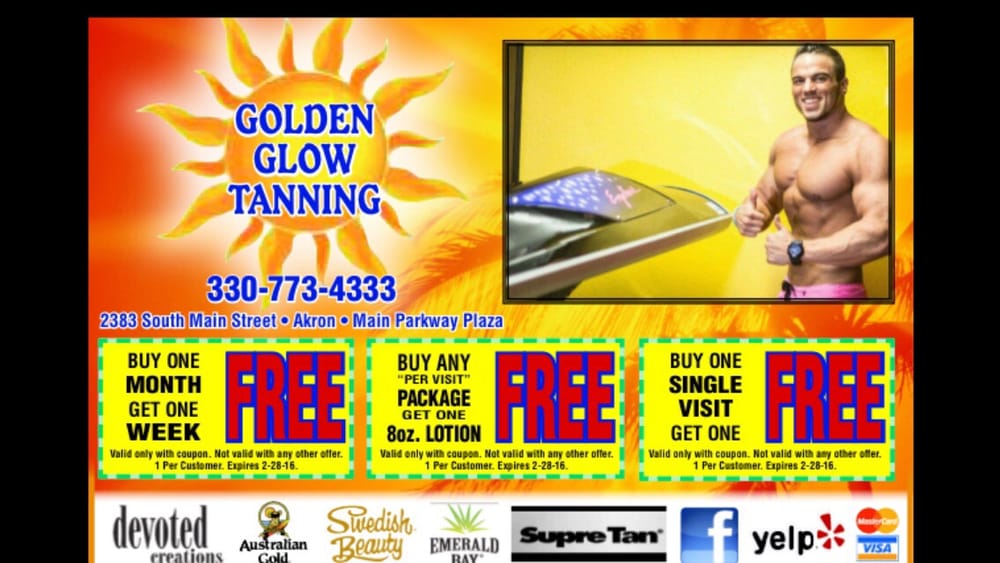 Golden Glow Tanning Salon 22 Photos Tanning 2383 S Main St, Akron