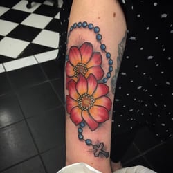 Tiger Rose Tattoo Pismo Beach Ca Tiger Rose Tattoo Pismo Beach Ca