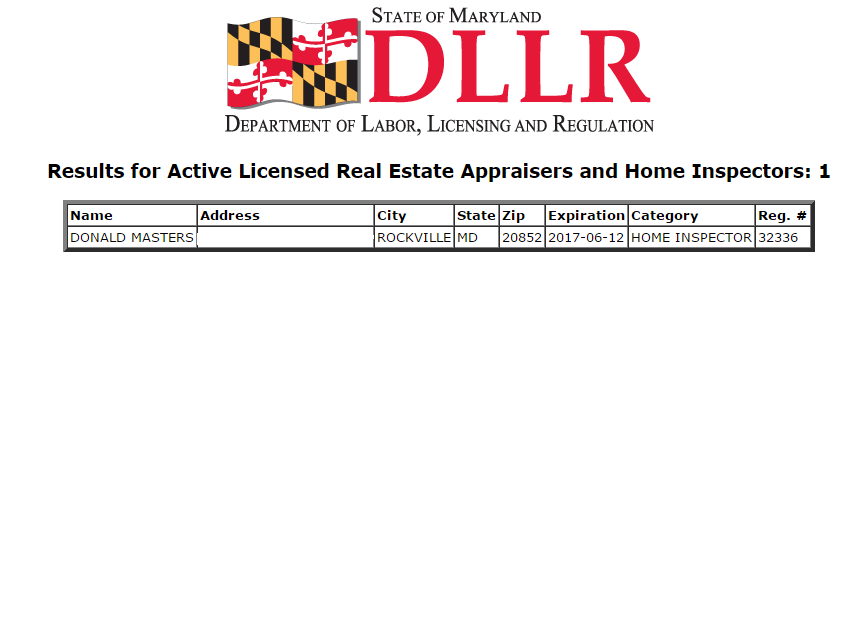 Master Home and Building Inspections