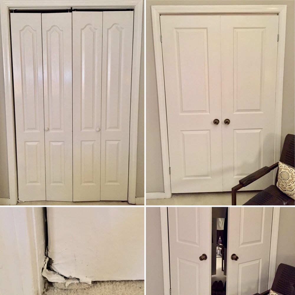 Replacement Of Broken Bifold Closet Doors Left Photos Are Old Photo Of 99 Handy Brookline Ma United States Replacement Broken Bifold