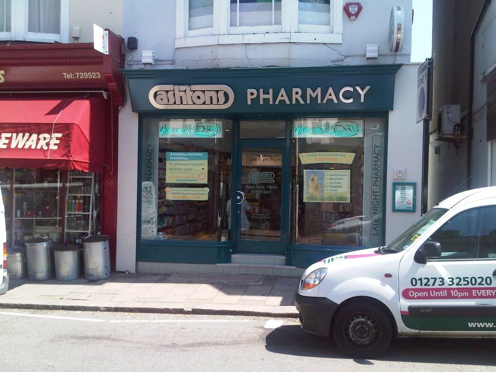 Ashtons Pharmacy 98 Dyke Road, Brighton, United Kingdom Phone