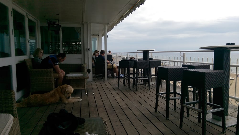 They Let A Dog Upstairs Through An Eating Area And Onto The Balcony Photo Of Aruba Bournemouth United Kingdom They Let A Dog Upstairs Through
