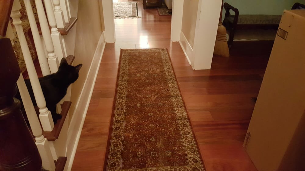 Front Entry Hall Tino Looks At The Amazing Color Of New Photo Of Through The Woods Fine Wood Floors Inc Tampa Fl