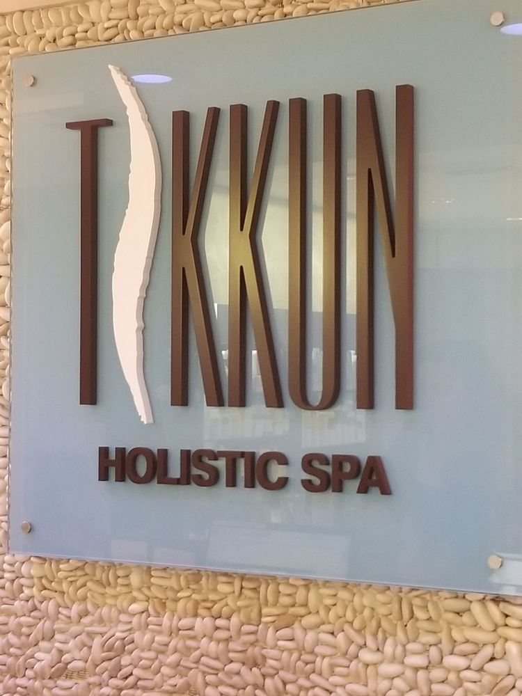 Check In Desk Sign Yelp Photo Of Tikkun Holistic Spa Santa Monica Ca United States Check In