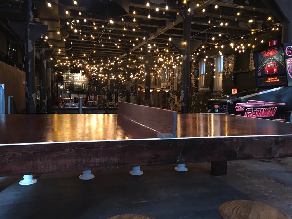 Fake Ping Pong Table Leaves Me Wishing I Could Play Over Coffee Photo Of Sawada Coffee Chicago Il United States Fake Ping Pong Table