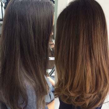 Photo of Balayage , Dallas , Dallas, TX, United States. Before and after