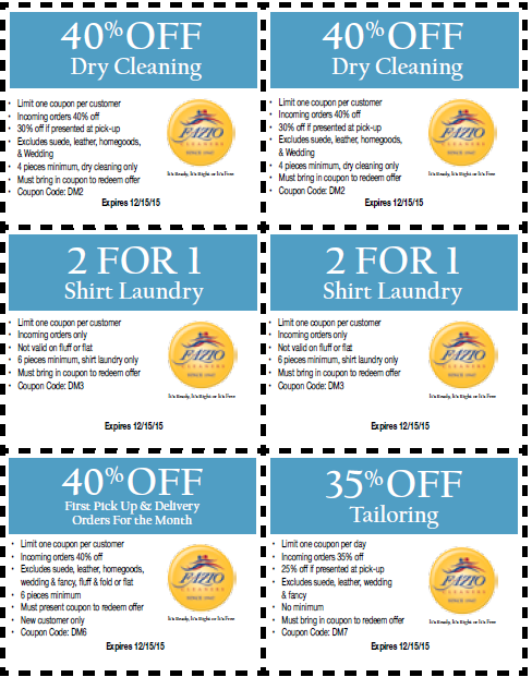 Fazio coupons