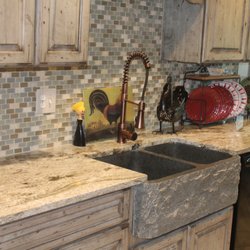Performance Stoneworks Countertop Installation 1035 Country Club Photo Of Performance Stoneworks Indianapolis In United States Golden Dunes Granite Kitchen