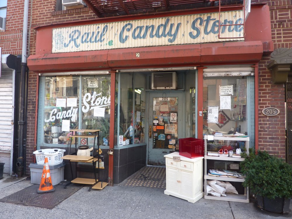 Raul Candy Store Candy Stores 205 Ave B, Alphabet City, New York