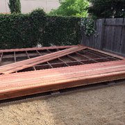 Berco Redwood 24 Photos 13 Reviews Fences Gates 860 Photo Of Berco Redwood Roseville Ca United States Deck Progress Shot