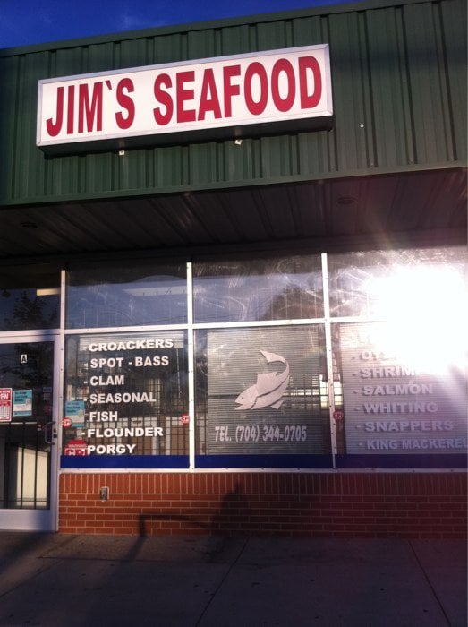 Jims Seafood Market Seafood Markets 2103 N Graham St, North Charlotte, Charlotte, NC Phone