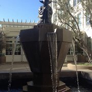 Yoda Fountain at Lucasfilms HQ - San Francisco, CA, United States. There It Is!!!!
