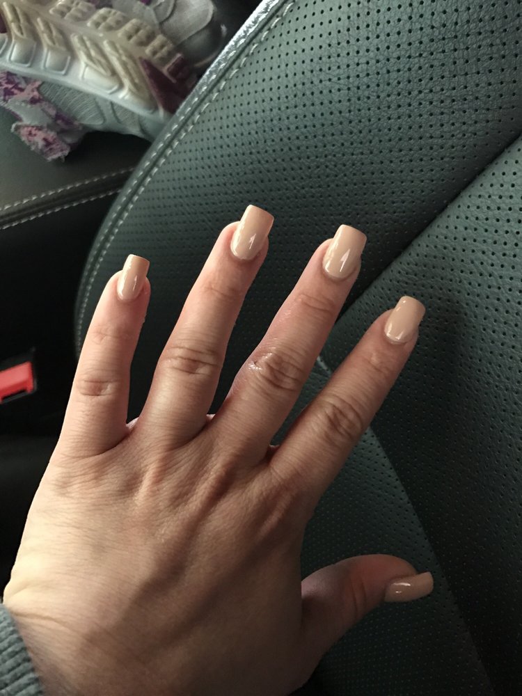 Love My Nails By Kim They Re Really Thin And Square Like I Asked Photo Of Meme Nails Spas Moreno Valley Ca United States Love