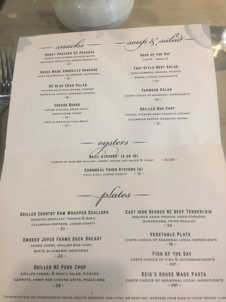 Online Menu Of Reids Cafe Catering Restaurant Banner Elk North