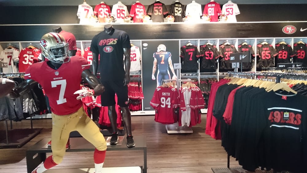 49ers team store valley fair