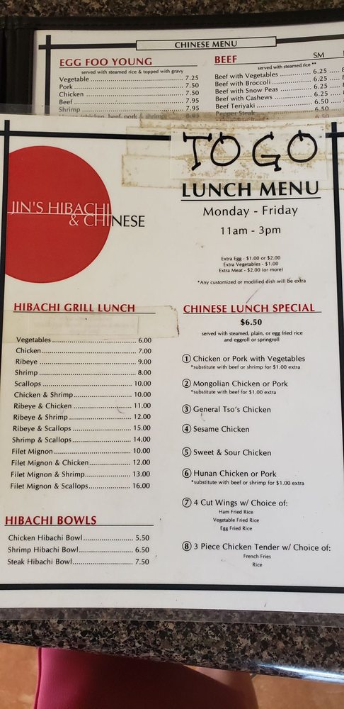 Jin's Hibachi & Chinese Jin's Hibachi & Chinese
