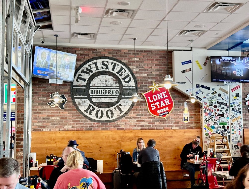 Twisted Root Burger