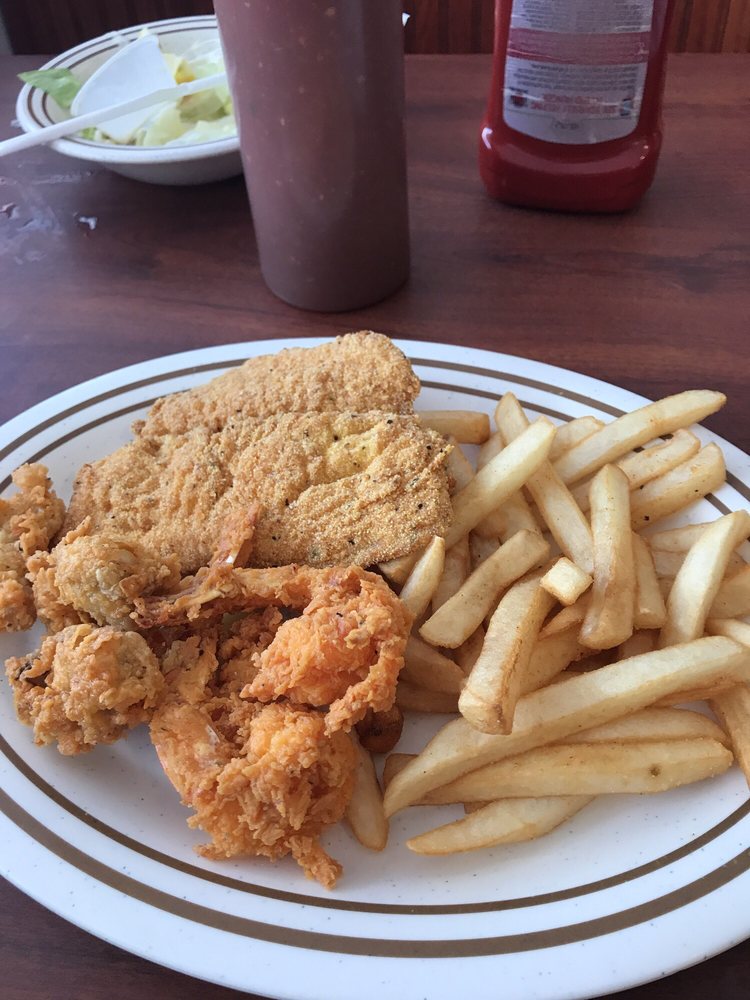Build Your Own Seafood Platter Catfish 3 Shrimp And Oysters Yelp Photo Of Baytown Seafood Restaurant Conroe Tx United States Build Your