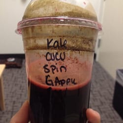 Moe's Cafe - Los Angeles, CA, United States. Juice pick your own ingredients!