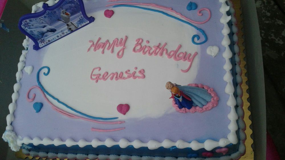 My Cousins 6th Bday Cake Frozen Design Yelp
