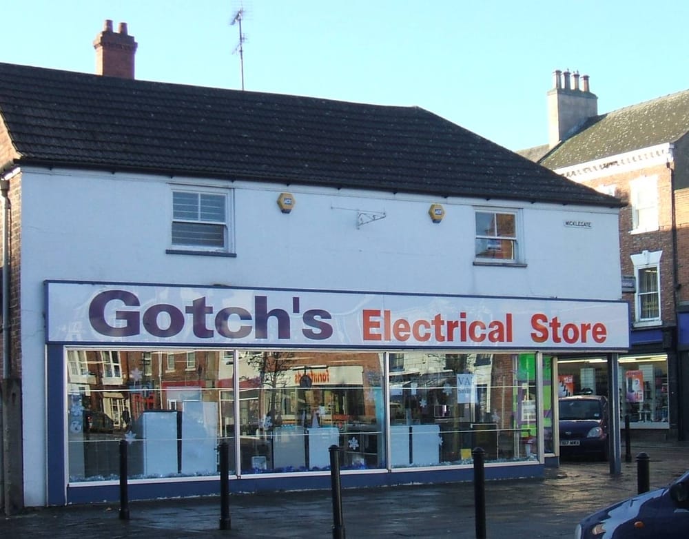 Gotch’s Electrical Store Electronics Micklegate, Selby, North Yorkshire, United Kingdom