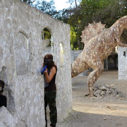 jungle island paintball