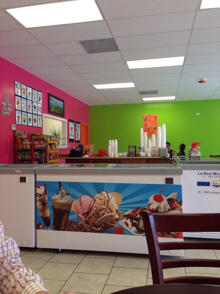 La Real Michoacana Ice Cream & Frozen Yogurt 2949 College St