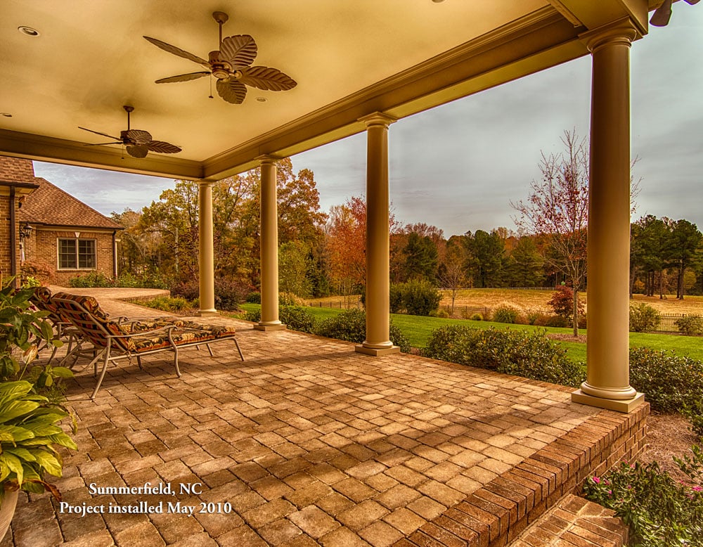 Belgard Paver Patio Steps And Driveway This Project Also Included Photo Of Southern Exposure Landscape Management Summerfield Nc United States Belgard Paver