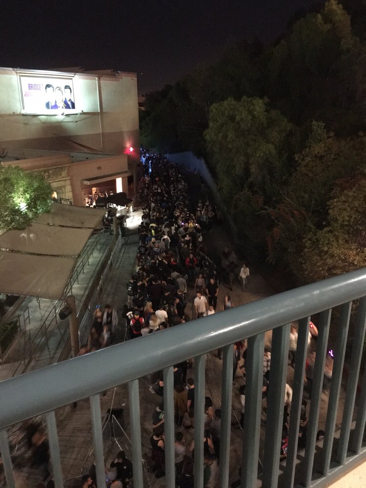 2916 some of the line for exorcist maze yelp