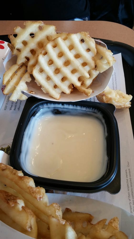 The nacho cheese at ChickfilA! r/fastfood